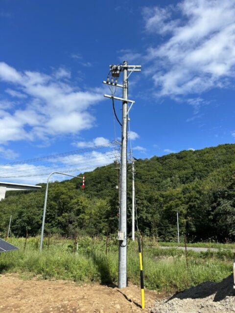 北海道にて高圧受電設備